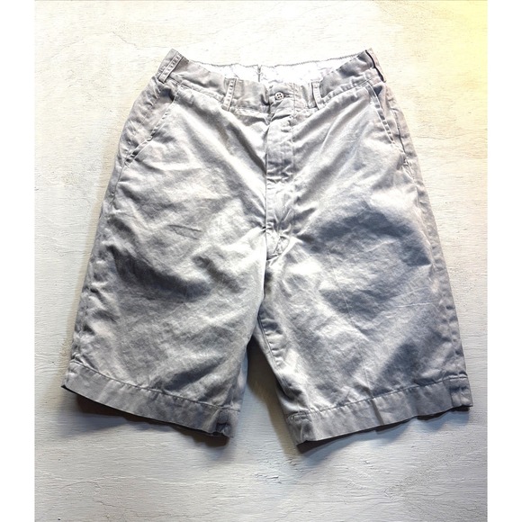 U.S. Military Other - Vintage Military Khaki Chino Shorts Mens 32L Tan Cotton Twill Tropical